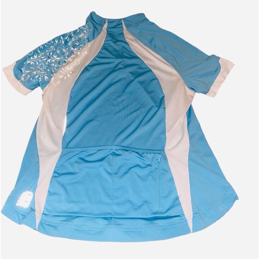 Novara | Classic Short Sleeve Cycling Jersey Blue & White Womens XL - Picture 6 of 11
